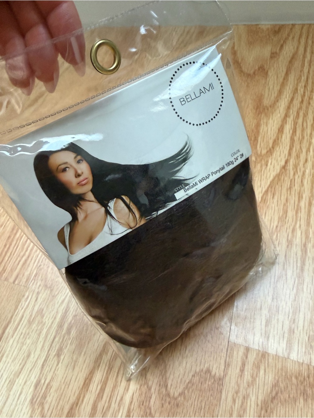BELLAMI Dark Brown Pony Tail for Seamless Styling